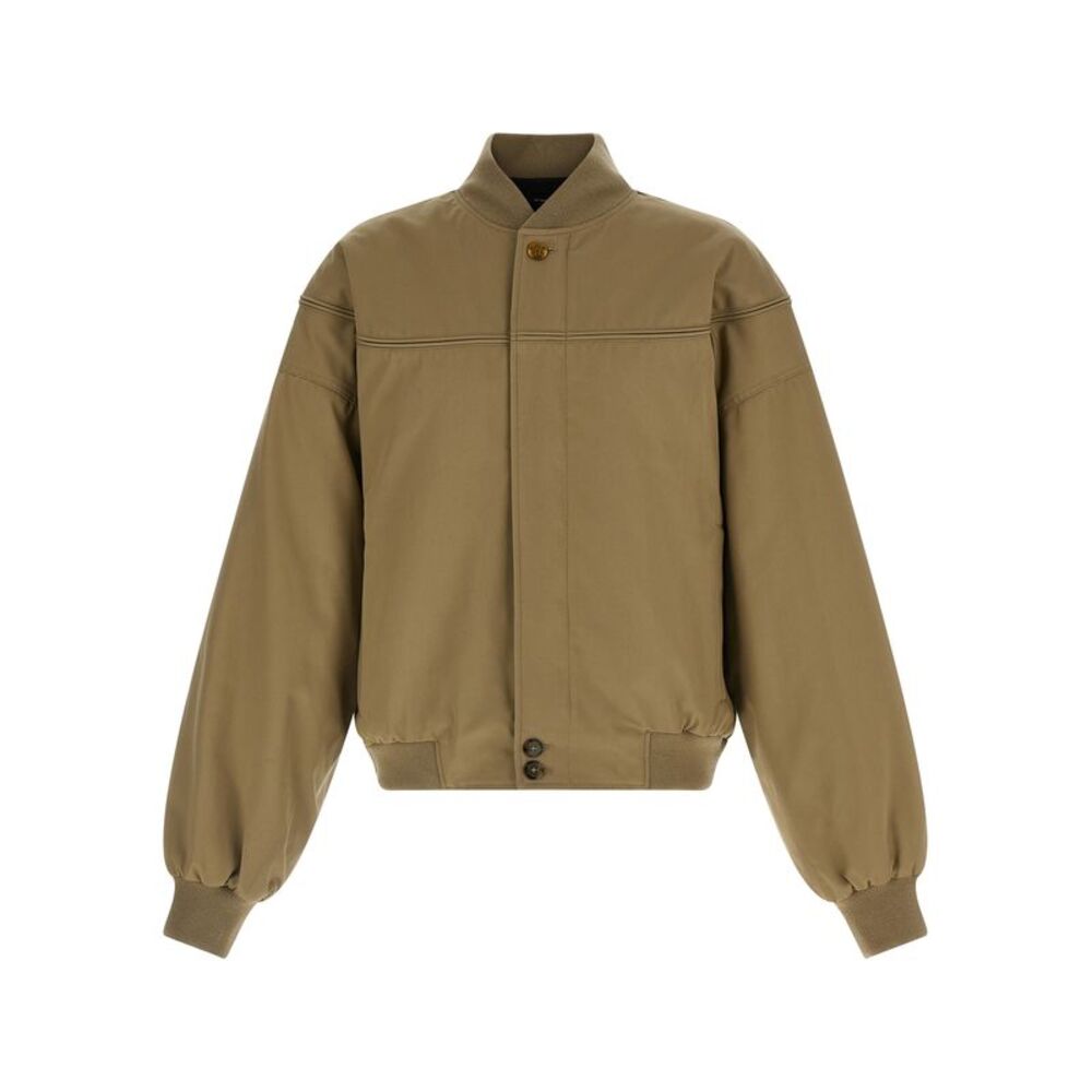 WILLY CHAVARRIA Beige Polyester Men's Bomber